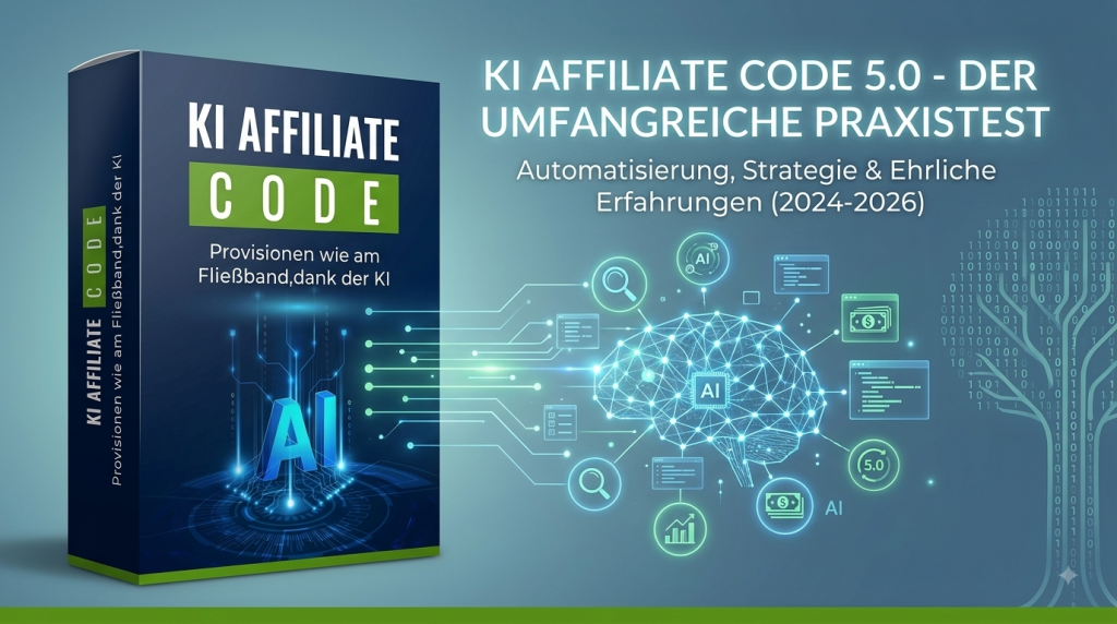 KI Affiliate Code 5.0 Testbericht und Erfahrungen mit dem Tool von Eugen Grinschuk