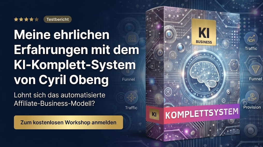 KI-Komplett-System Affiliate Marketing Tool