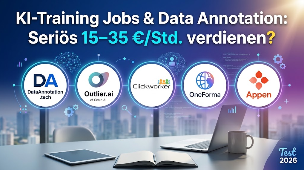 KI-Training Jobs & Data Annotation: Seriös 15–35 €/Std. verdienen?